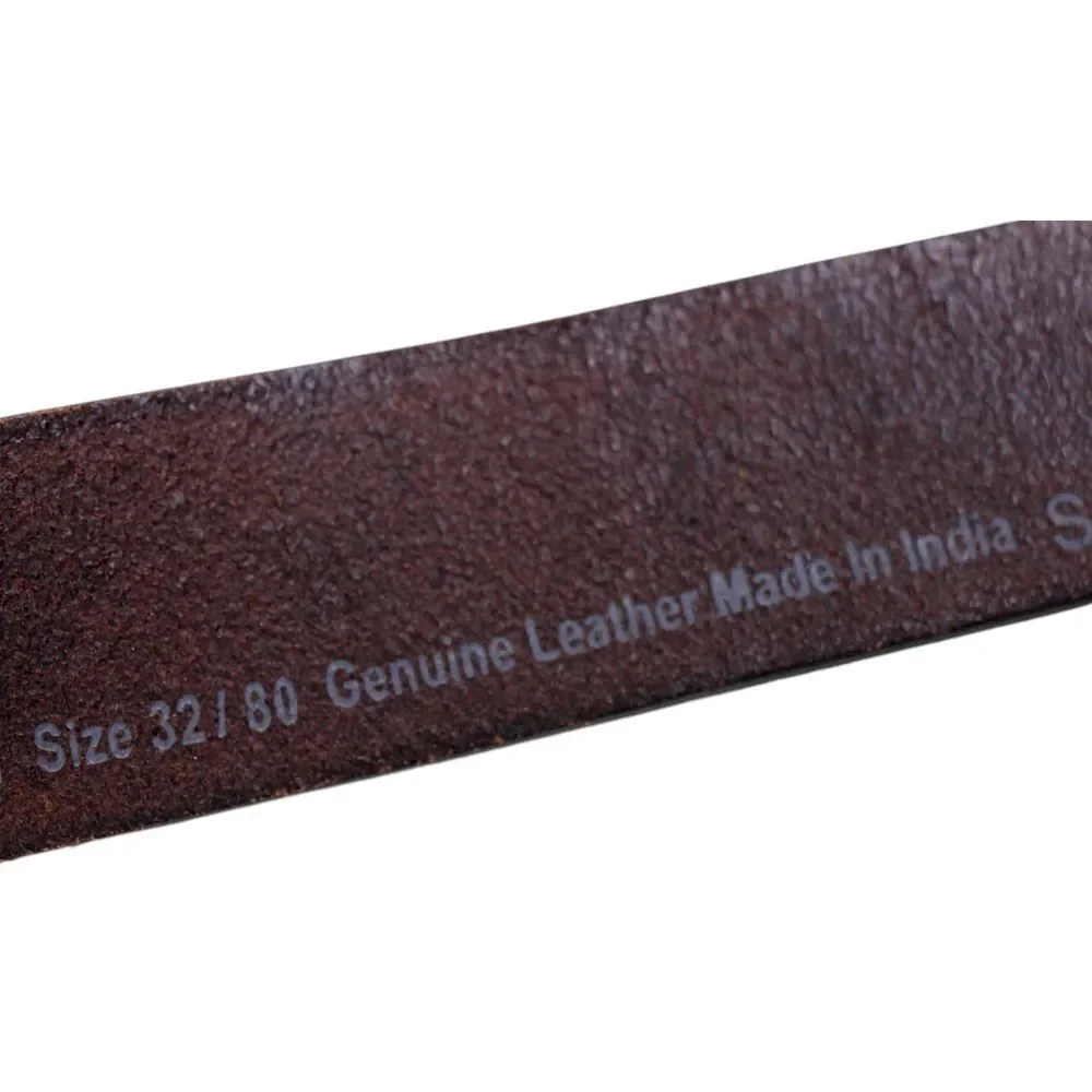Levi's DARK BROWN GENUINE LEATHER 1 3/8